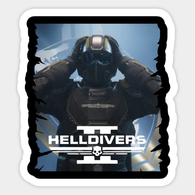 Helldivers 2 Sticker by Roxy Khriegar Store